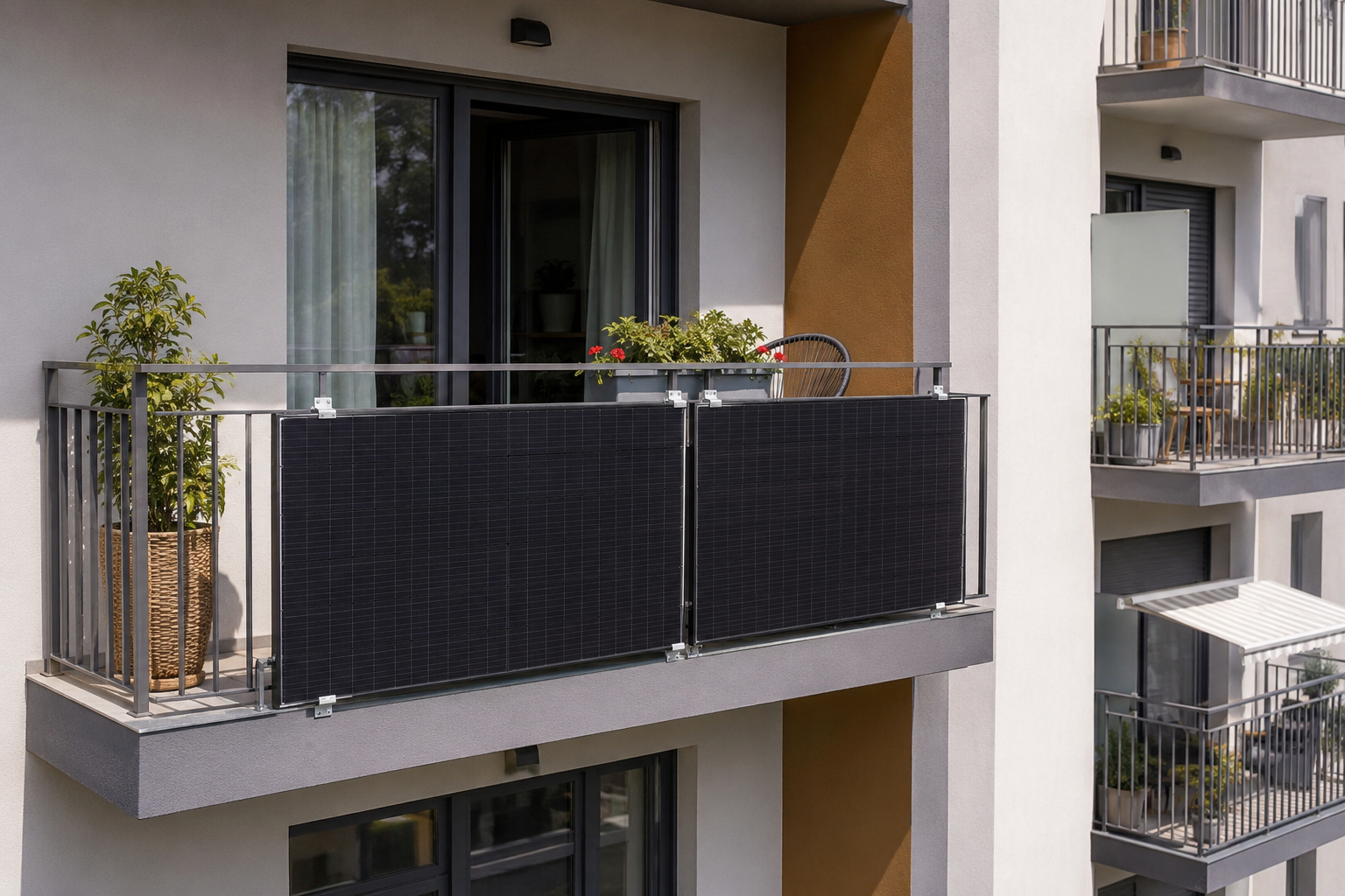Fotovoltaice pentru balcon