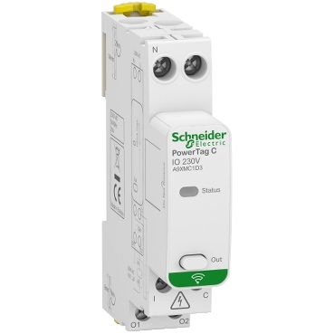 Imagine reală produs – Schneider PowerTag Control A9XMC1D3 – I/O